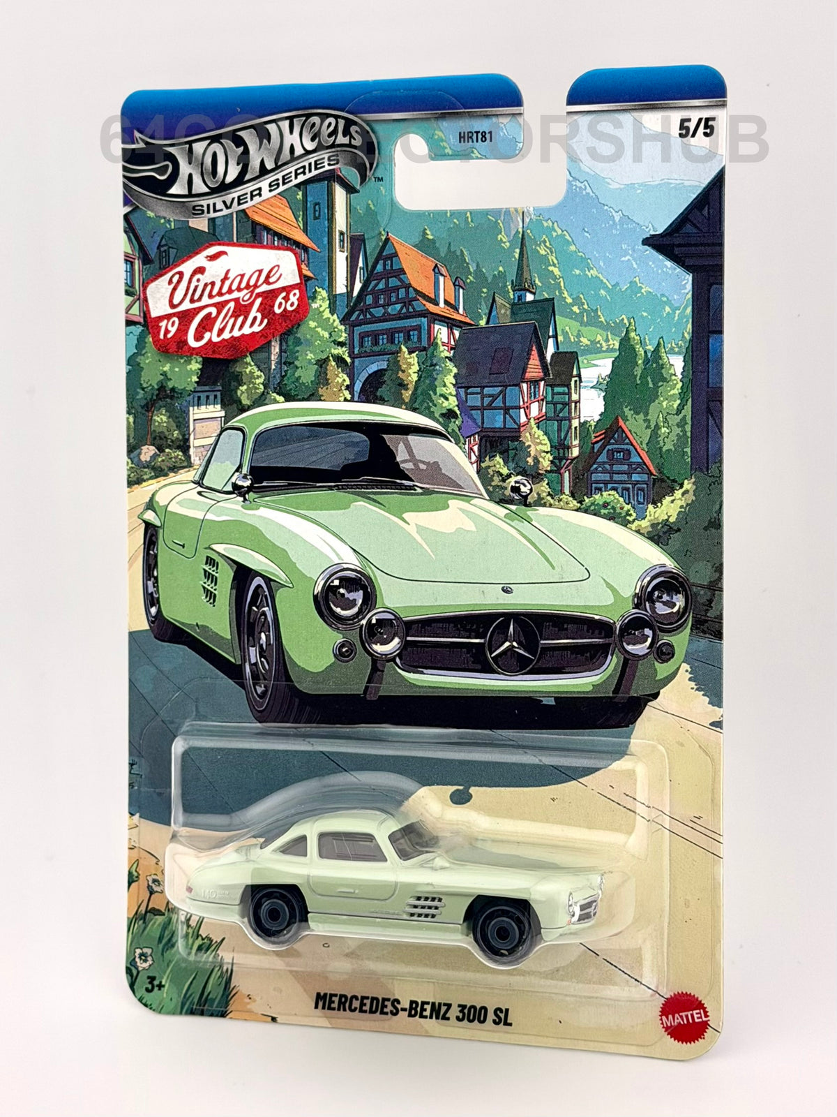 Hot Wheels Silver Series - Mercedes-Benz 300 SL - Vintage Club - 5/5