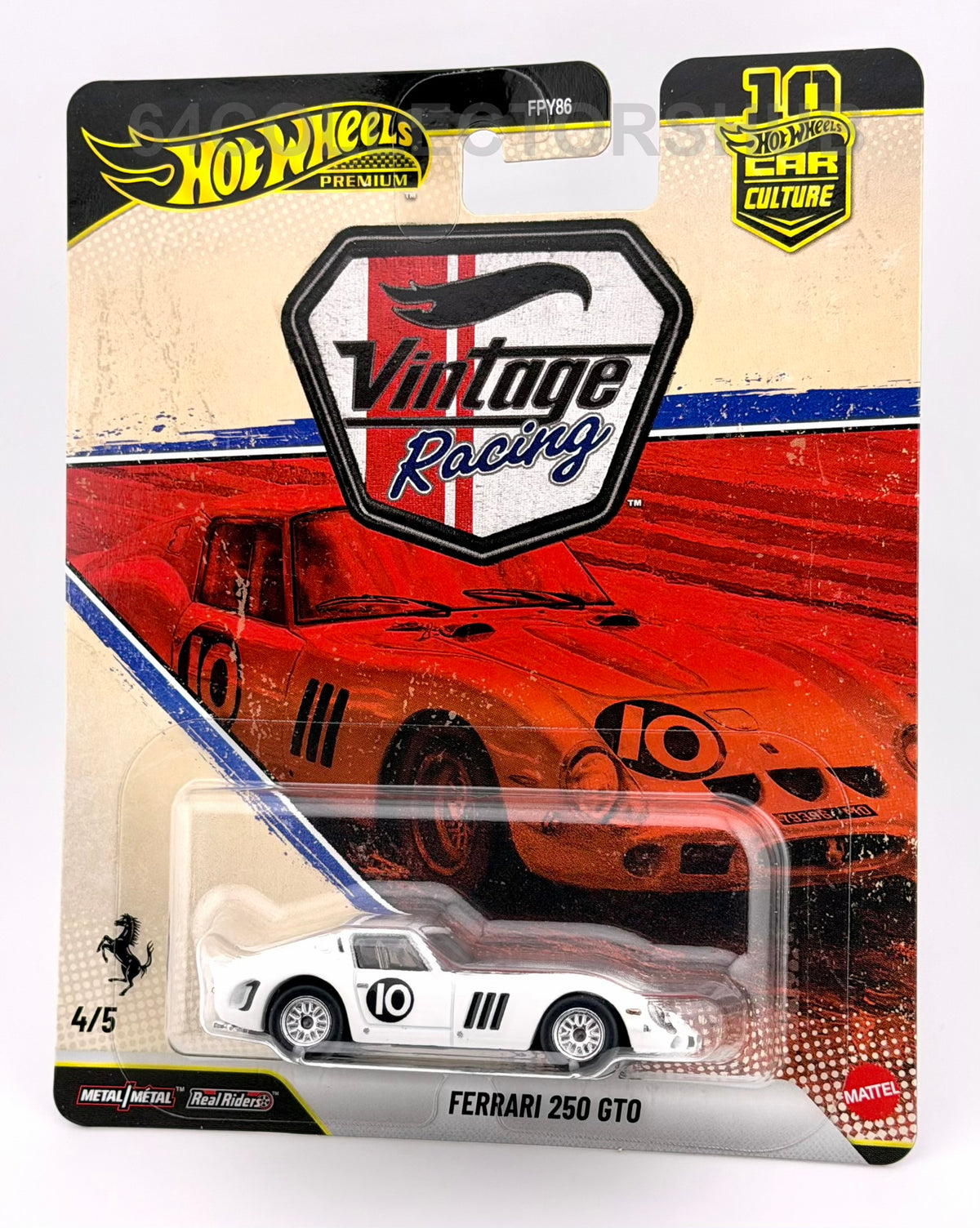 Hot Wheels Premium - Ferrari 250 GTO - Vintage Racing 4/5 - 2026