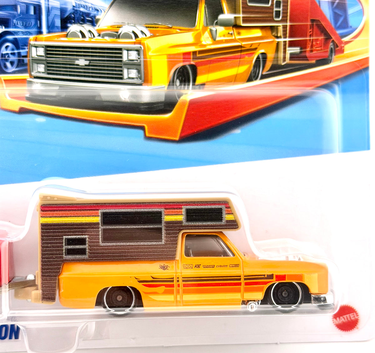 Hot Wheels - Chevy Silverado Driftcation - Orange - Track Fleet - 2026