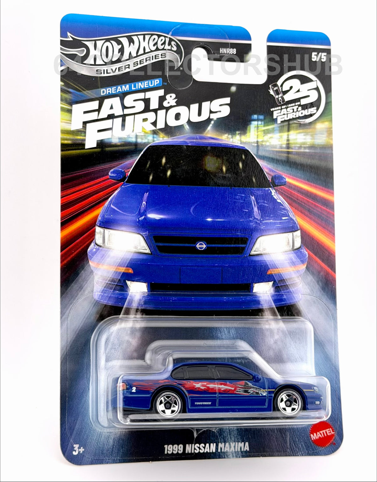 Hot Wheels - 1999 Nissan Maxima Blue - Fast & Furious Dream Lineup 5/5 - 2026