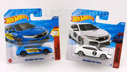 Hot Wheels - 2018 Honda Civic Type R Blue & White - Bundle of 2 - 2025/2026