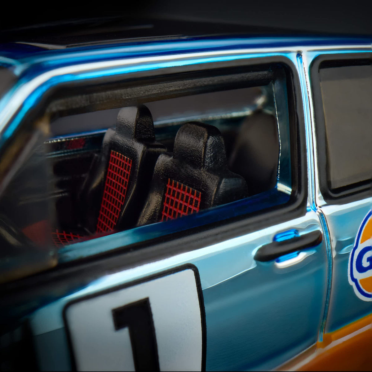 Hot Wheels RLC - 1976 Volkswagen Golf Mk1 GTI - Gulf Racing - Blue - 1/64
