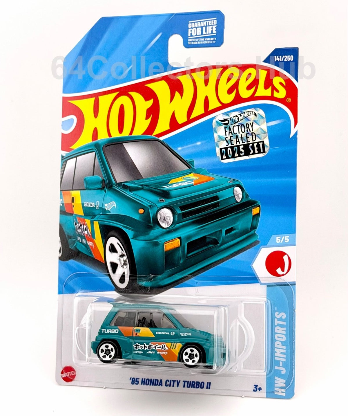 Hot Wheels Treasure Hunt - ’85 Honda City Turbo II - Factory Sealed 2025 Set