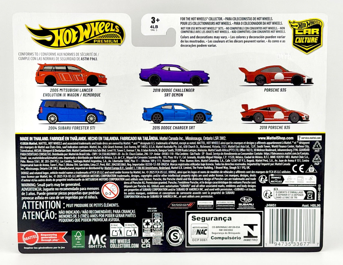 Hot Wheels Premium 2-Pack - Porsche 935 & 2018 Porsche 935 - Limited Edition