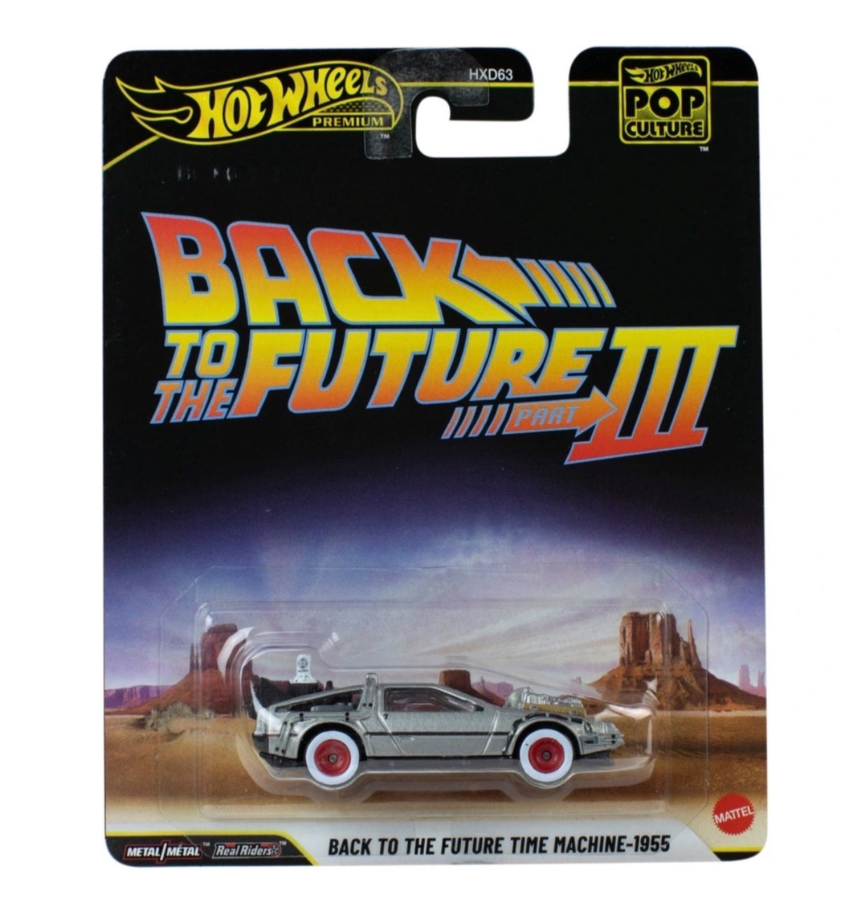 Hot Wheels Premium - Back to the Future Time Machine 1955 - 2026 NEW RELEASE
