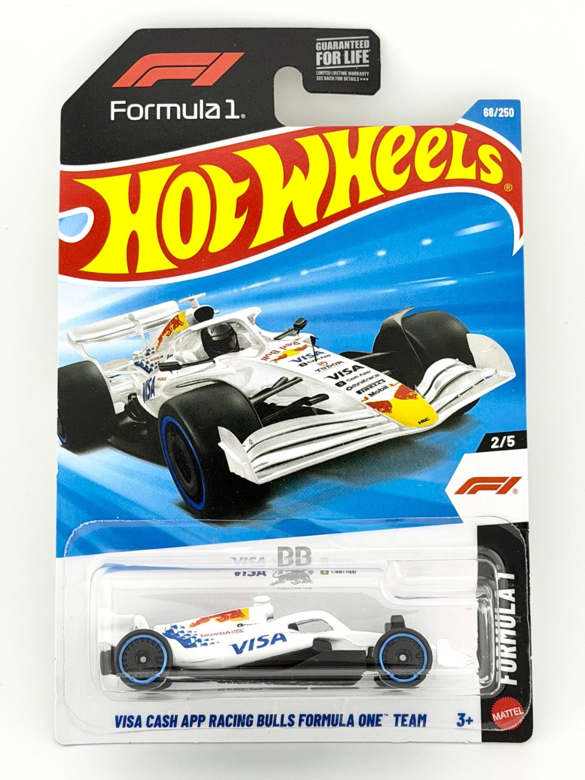 Hot Wheels - Visa Cash App Racing Bulls F1 - Formula 1 2/5 - 2026 Long Card
