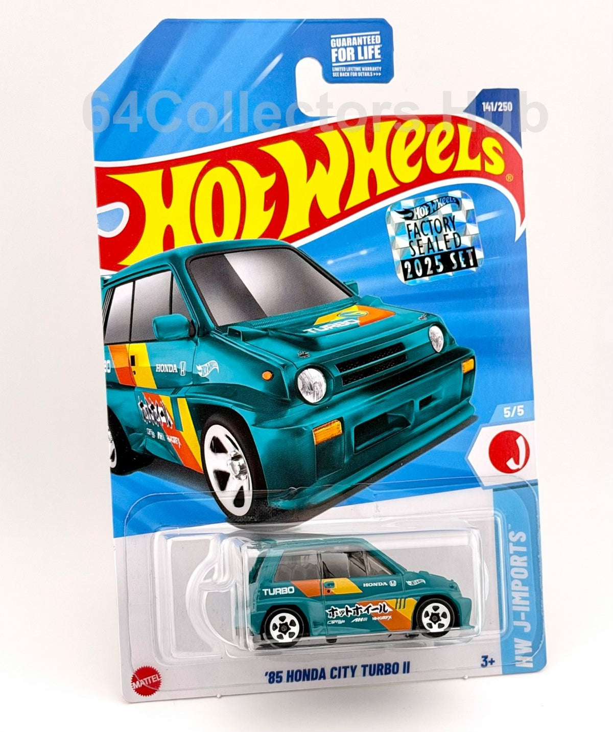 Hot Wheels Treasure Hunt - ’85 Honda City Turbo II - Factory Sealed 2025 Set