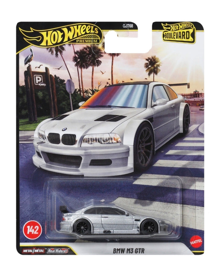 Hot Wheels Premium - BMW M3 GTR (Silver) - HW Boulevard 2026