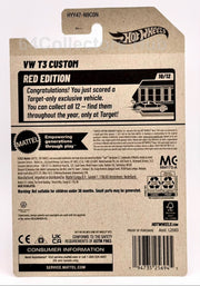 Hot Wheels Target/ Red Edition - VW T3 Custom - Factory Sealed 2025 Set