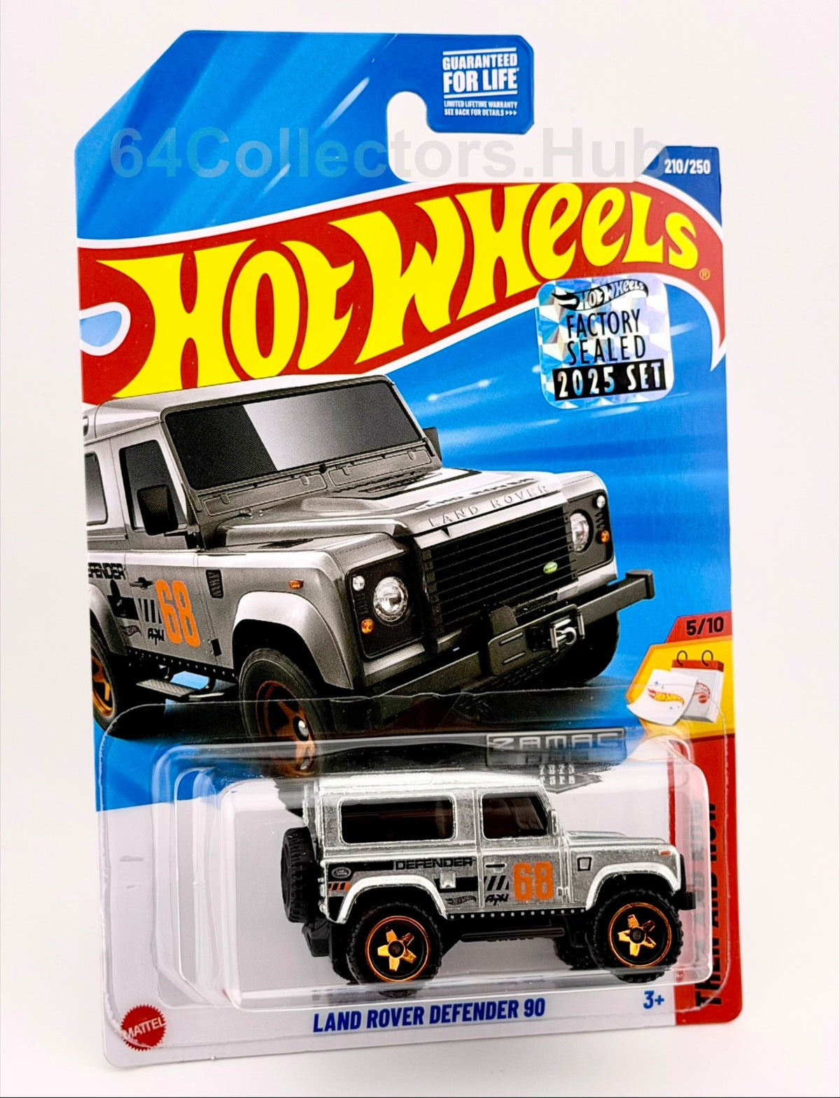 Hot Wheels ZAMAC Walmart Exclusive - Land Rover Defender 90 - Factory Sealed Set