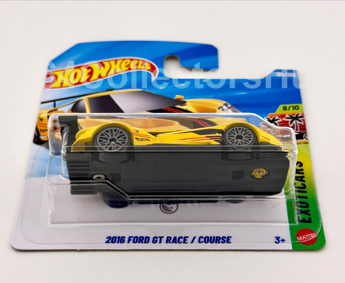 Hot Wheels Treasure Hunt 2016 Ford GT Race Yellow 124/250 – 2026 F Case