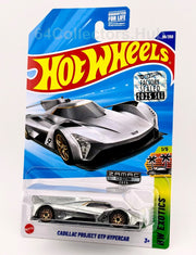 Hot Wheels ZAMAC Walmart Exclusive - Cadillac Project GTP Hypercar - Factory Set