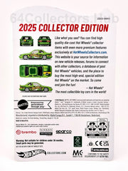 Hot Wheels ’91 Nissan Sentra SE-R - Collector Edition - Factory Sealed 2025 Set