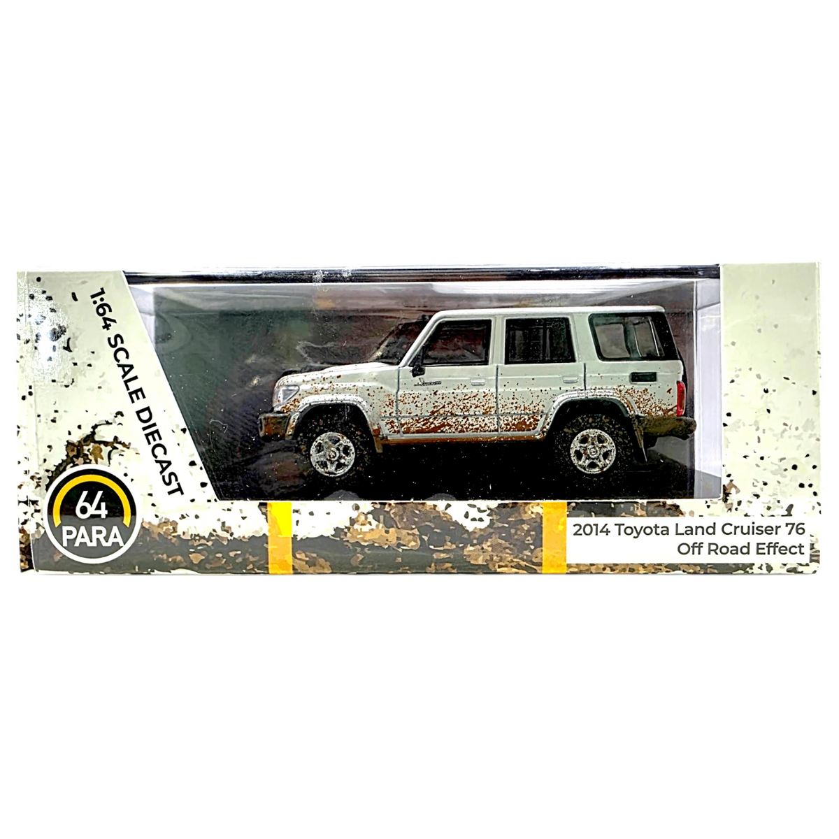 64 PARA - 2014 Toyota Land Cruiser LC76 (White) - Off Road Effect 2024 (RHD)