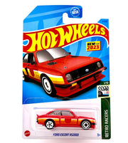 Hot Wheels - Ford Escort RS2000 (Red) - Factory Fresh - 2023 - Long Card