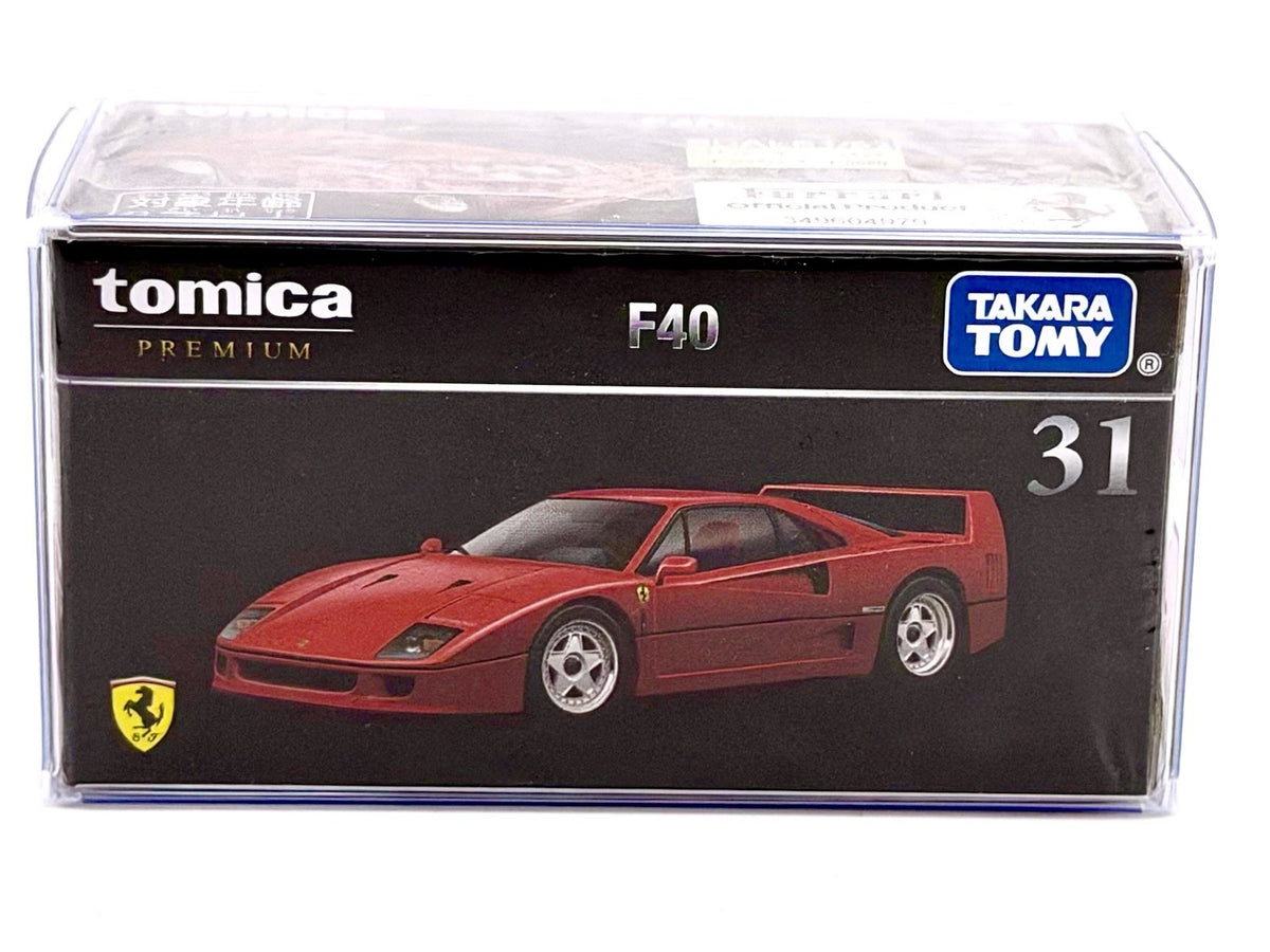 Tomica Premium - Ferrari F40 (Red) - #31 - Moving Parts - Japan Exclusive