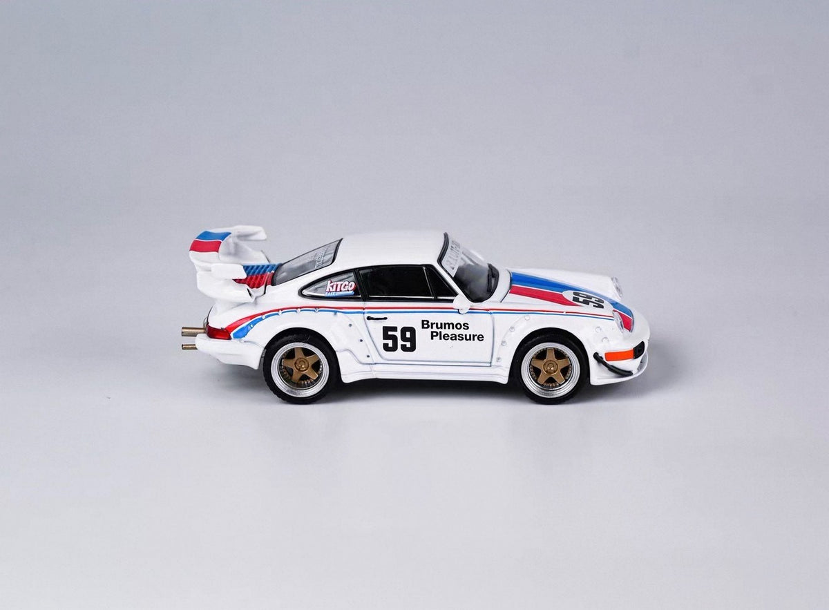 ModelModel x KiTGO Base - BP59 RWB 964 Rahu-Walt - Brumos Racing - Scale 1/64