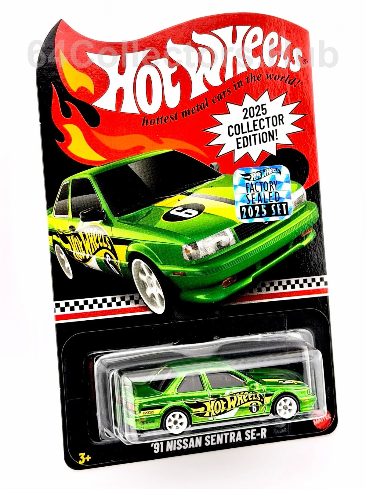 Hot Wheels ’91 Nissan Sentra SE-R - Collector Edition - Factory Sealed 2025 Set