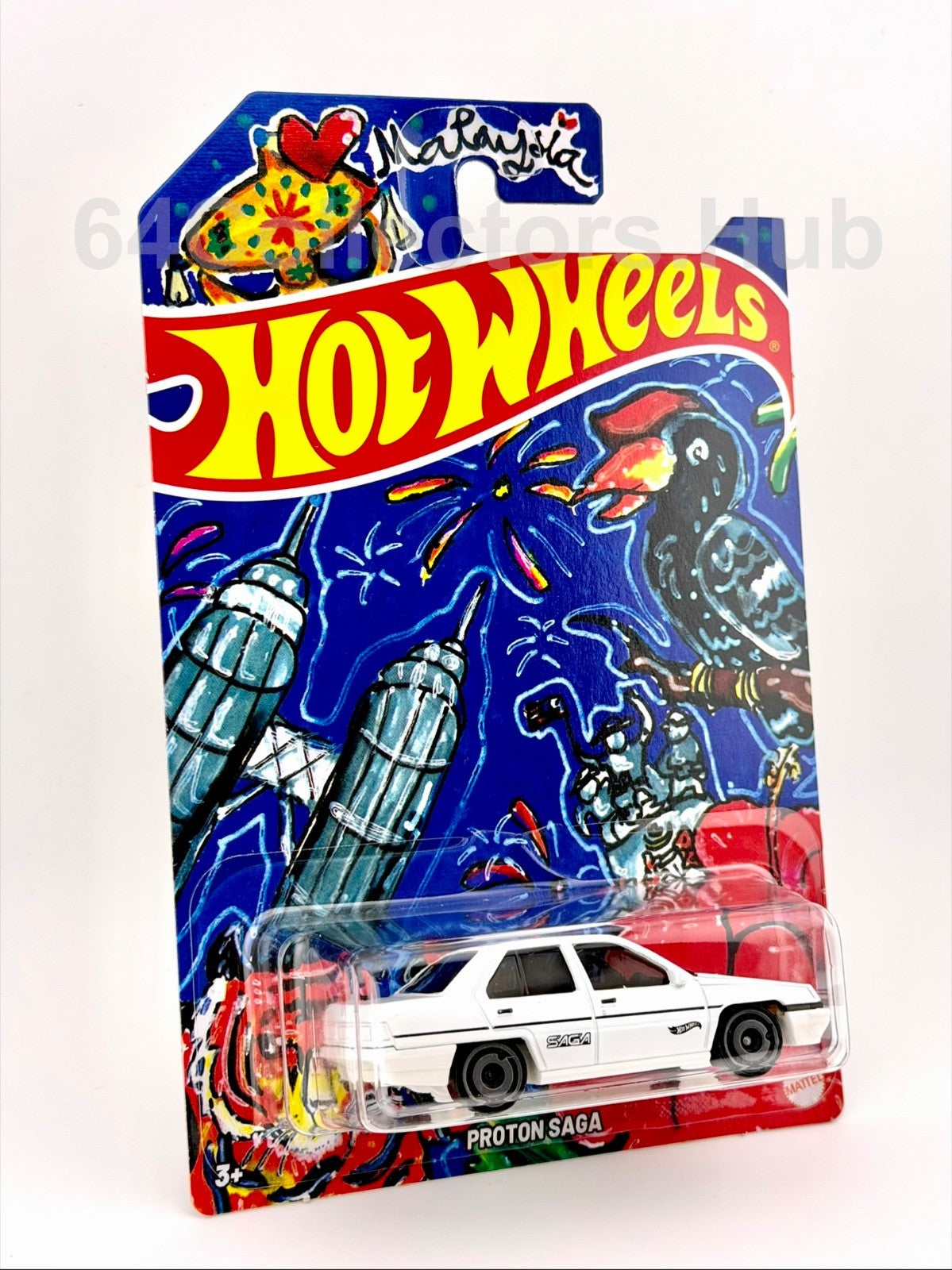 Hot Wheels - Proton Saga Special Edition - 40th Anniversary - Malaysia Exclusive