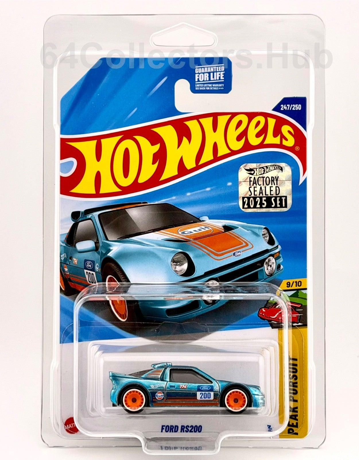 Hot Wheels Super Treasure Hunt STH - Ford RS200 - Factory Sealed 2025 Set