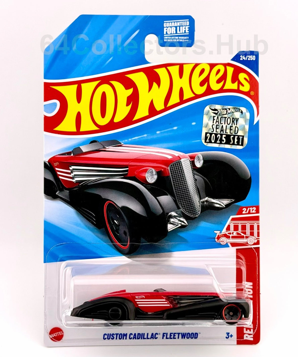 Hot Wheels Target/ Red Edition - Cadillac Fleetwood - Factory Set 2025