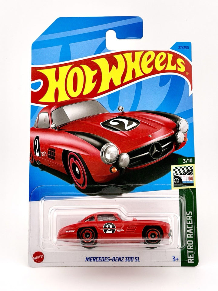 Hot Wheels - Mercedes Benz 300SL (Red) - 27/250 - 2021