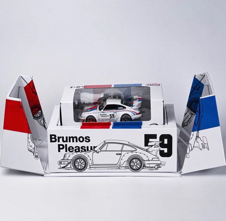 ModelModel x KiTGO Base - BP59 RWB 964 Rahu-Walt - Brumos Racing - Scale 1/64