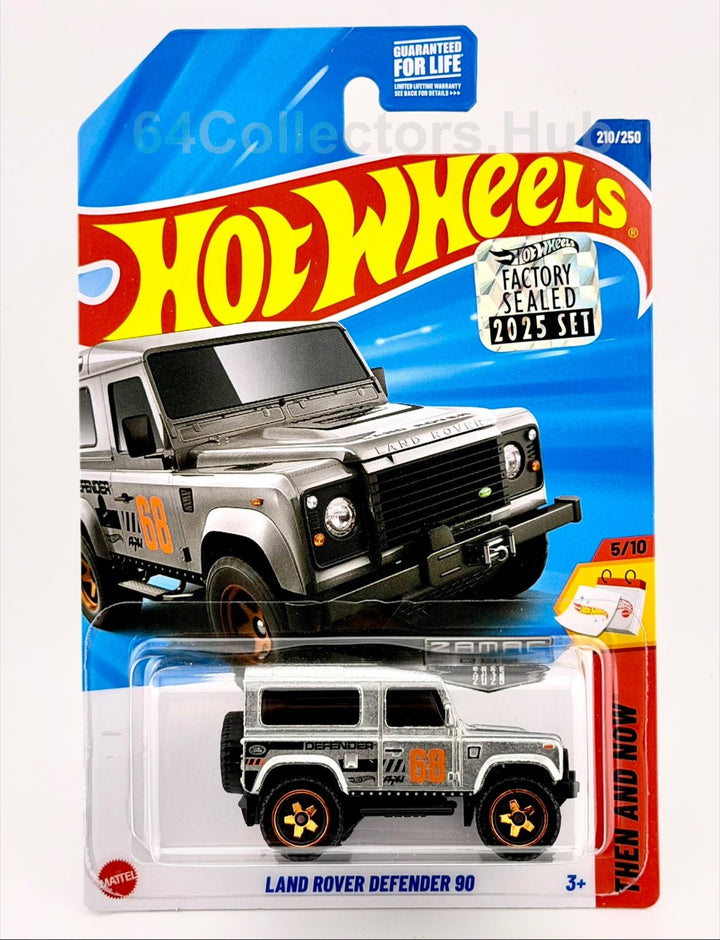 Hot Wheels ZAMAC Walmart Exclusive - Land Rover Defender 90 - Factory Sealed Set