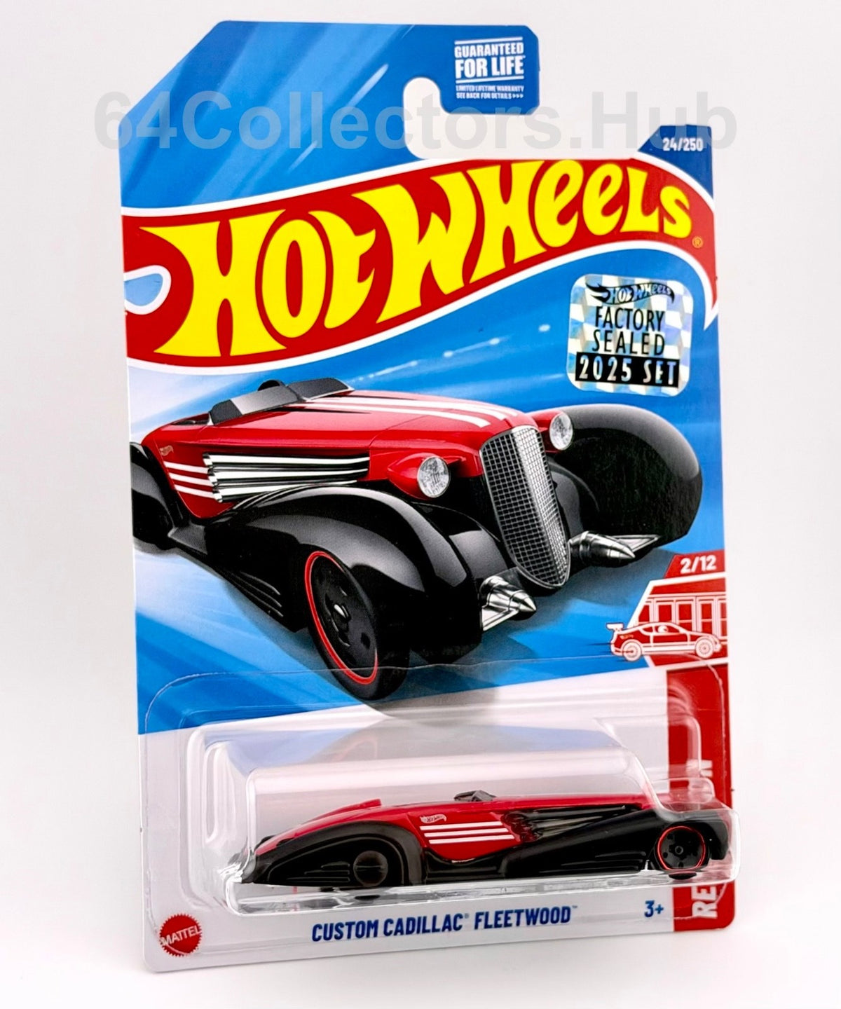 Hot Wheels Target/ Red Edition - Cadillac Fleetwood - Factory Set 2025