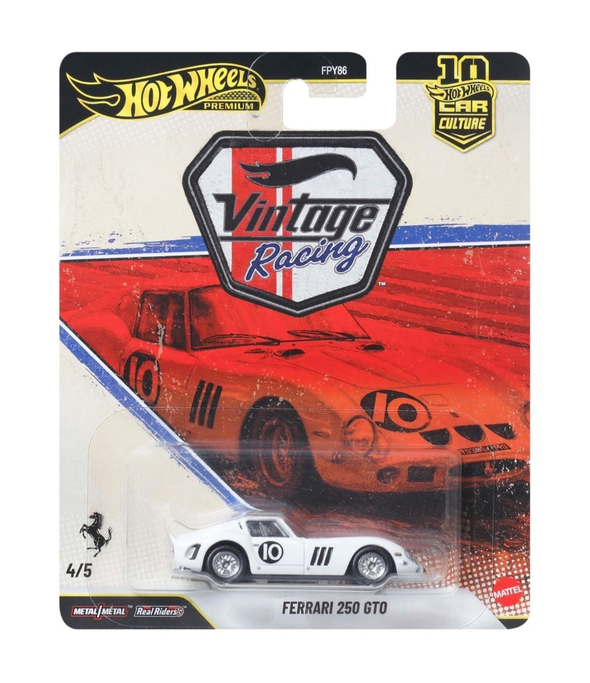 Hot Wheels Premium - Vintage Racing Set of 5 - Porsche 917K Ferrari 250 GTO