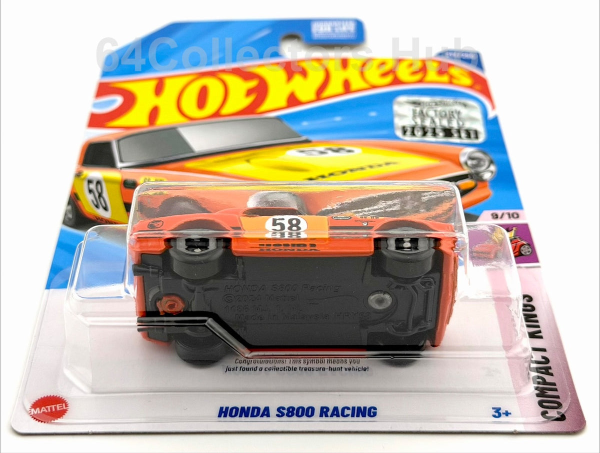 Hot Wheels Treasure Hunt - Honda S800 Racing - Factory Sealed 2025 Set