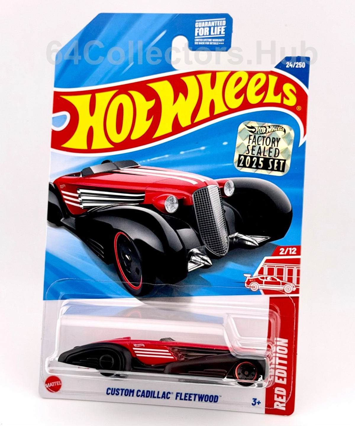Hot Wheels Target/ Red Edition - Cadillac Fleetwood - Factory Set 2025