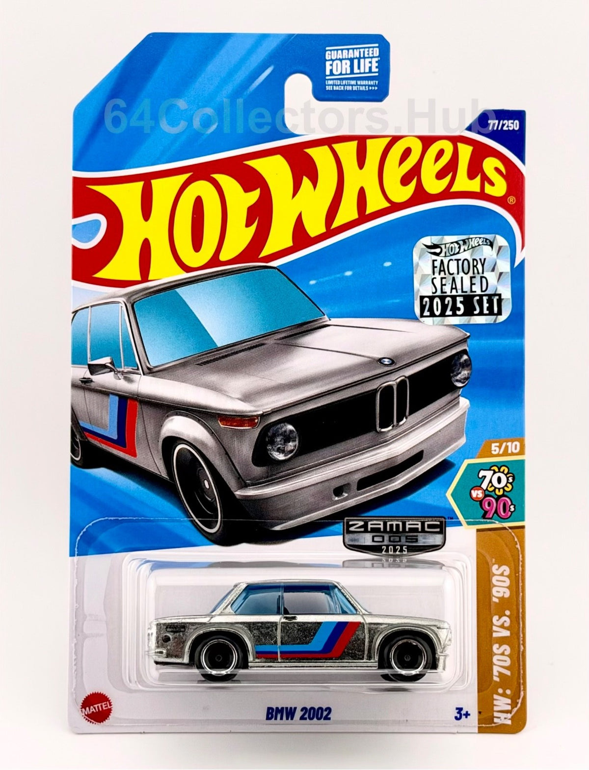Hot Wheels ZAMAC Walmart Exclusive - BMW 2002 - Factory Sealed 2025 Set