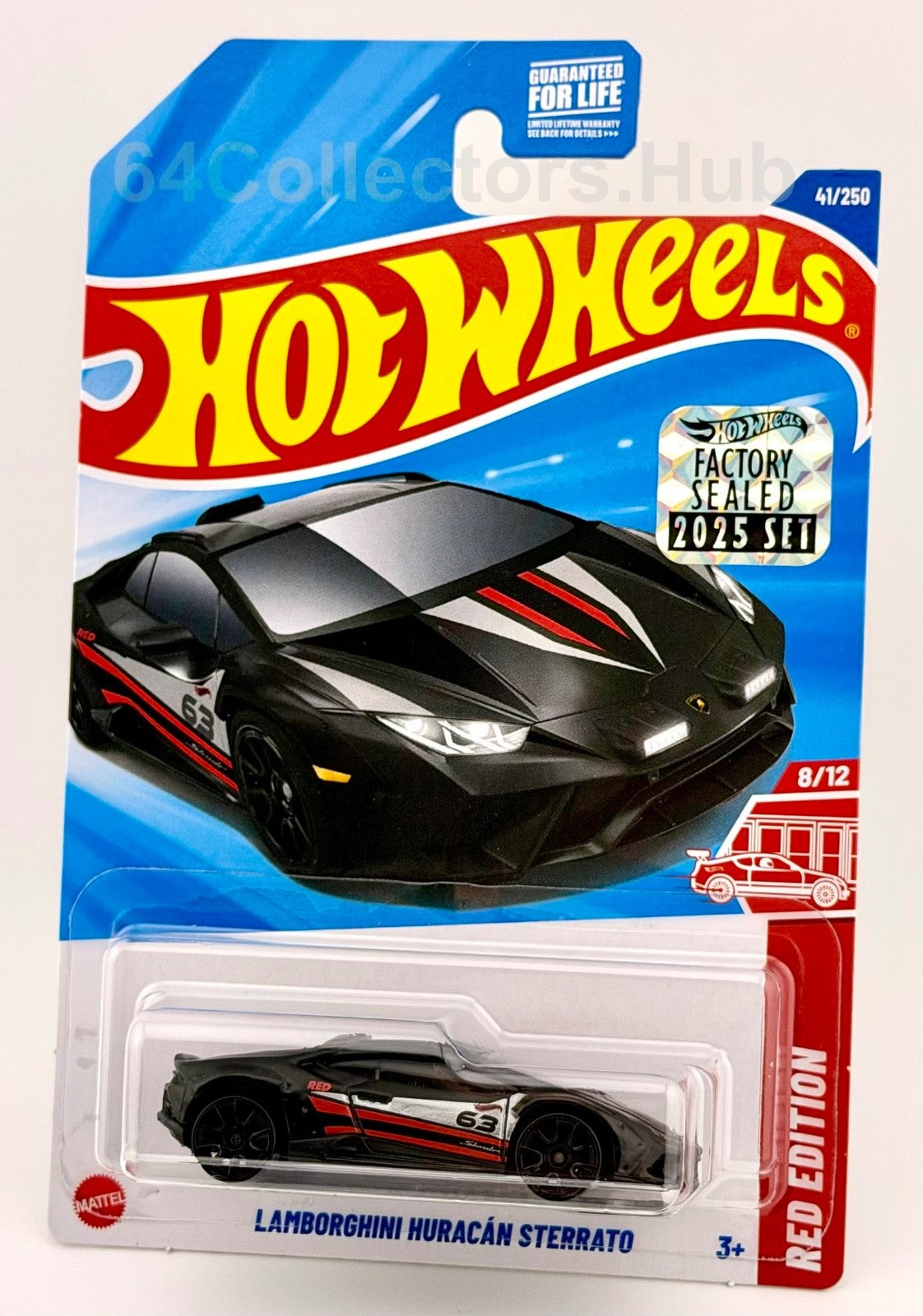 Hot Wheels Target/ Red Edition - Lamborghini Huracán Sterrato - 2025 Sealed Set
