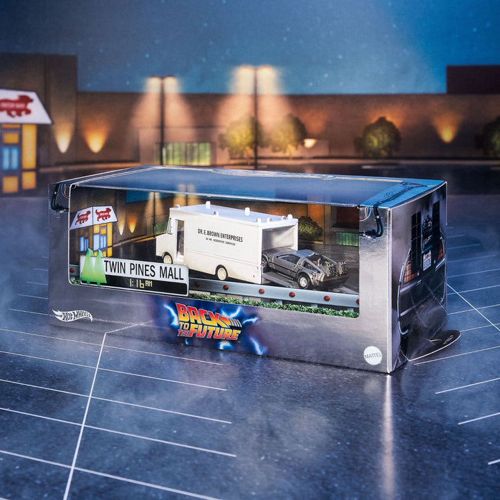 Hot Wheels Back To The Future 40th Anniversary SDCC Exclusive DeLorean Rare