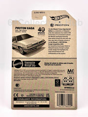 Hot Wheels - Proton Saga Special Edition - 40th Anniversary - Malaysia Exclusive