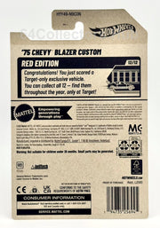 Hot Wheels Target/ Red Edition - ’75 Chevy Blazer Custom - Factory Sealed 2025