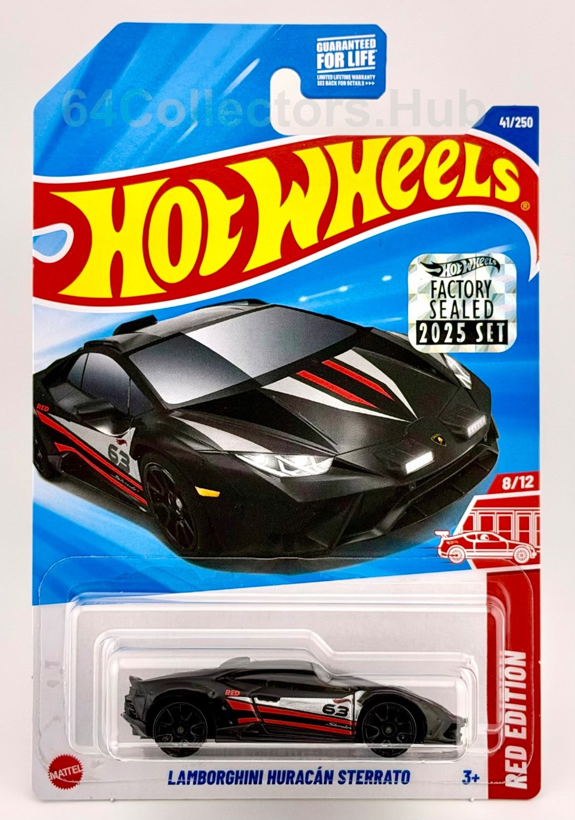 Hot Wheels Target/ Red Edition - Lamborghini Huracán Sterrato - 2025 Sealed Set