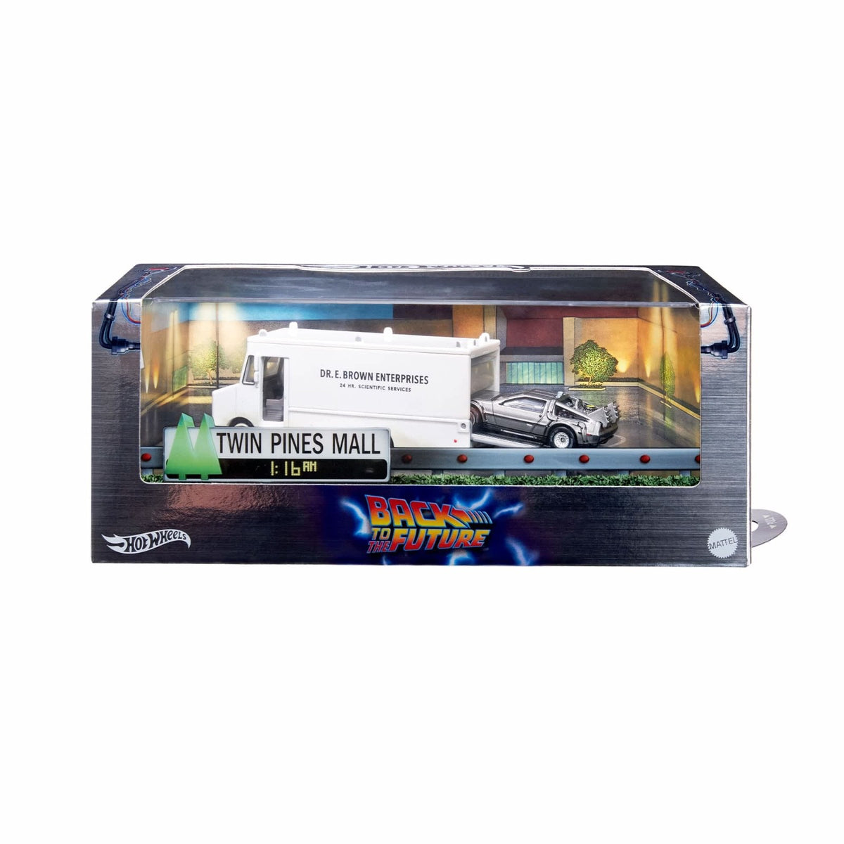 Hot Wheels Back To The Future 40th Anniversary SDCC Exclusive DeLorean Rare