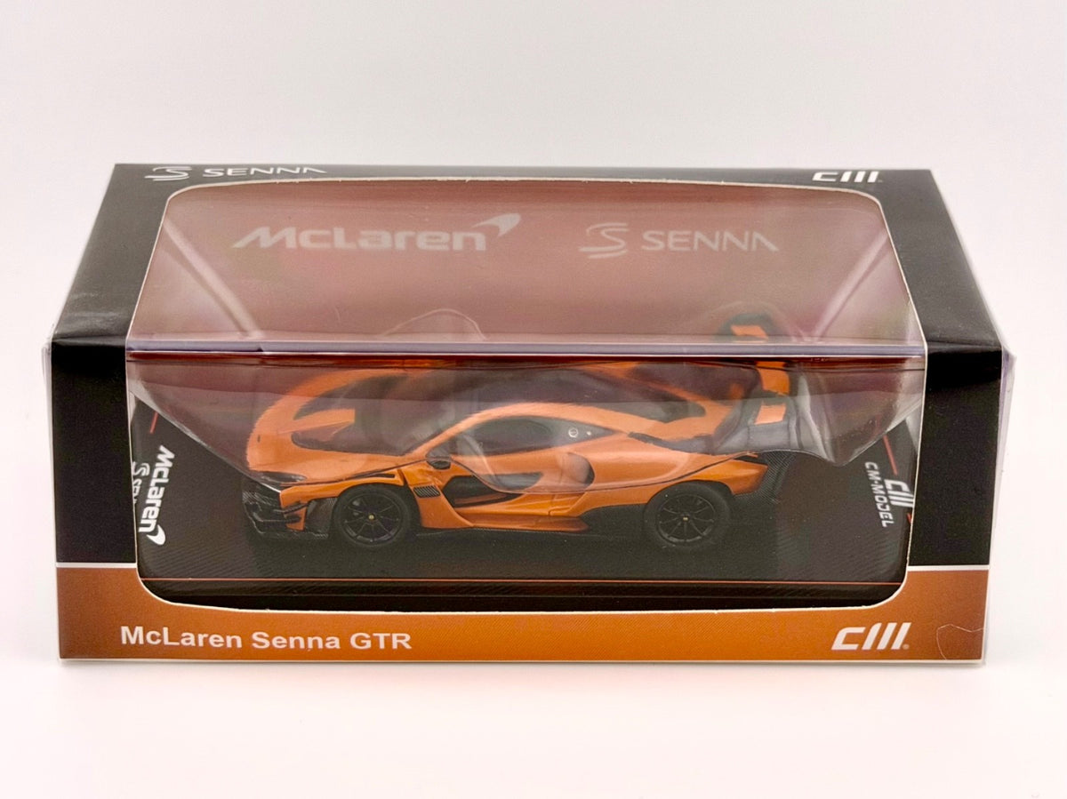 CM Model - McLaren Senna GTR (Orange) - 1/64 - Limited Edition -CM64-SennaGTR-04