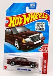 Hot Wheels Target/ Red Edition - Mercedes-Benz 500 E - Factory Sealed 2025 Set