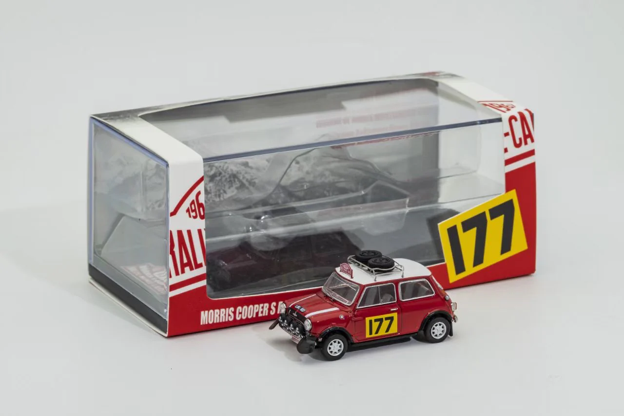 GCD 1/64 - Mini Morris Cooper S - Monte Carlo 1967 Winner #177 Rauno Aaltonen