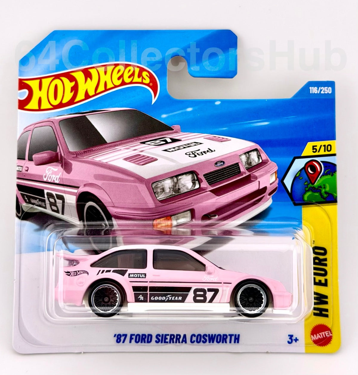 Hot Wheels - ‘87 Ford Sierra Cosworth (Racing Livery) - HW Euro - 116/250 - 2026