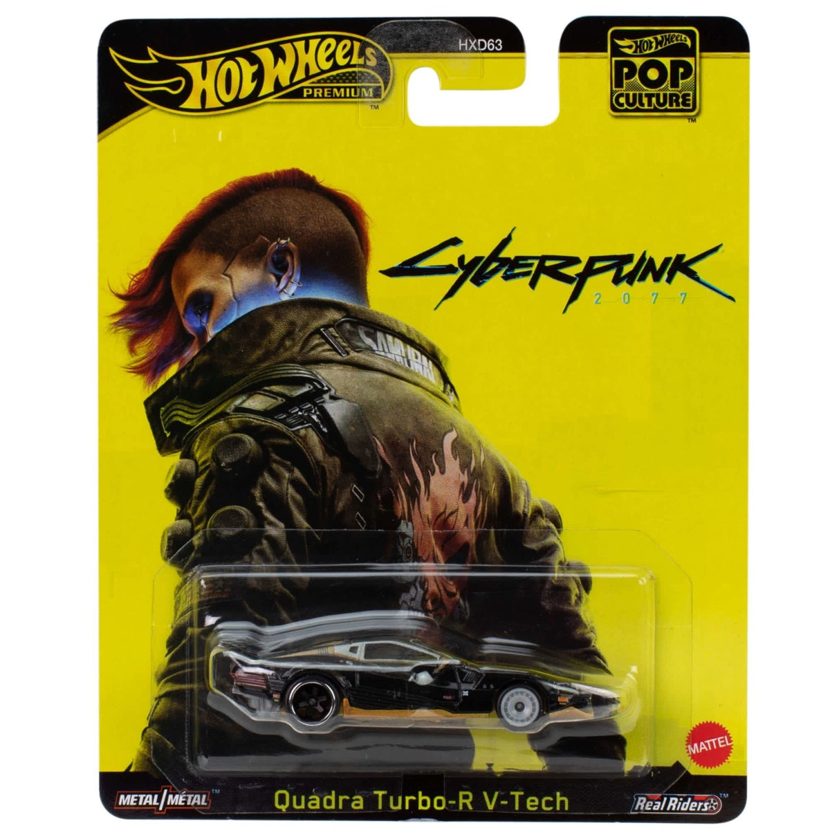 Hot Wheels Premium - Quadra Turbo-R V-Tech - Cyberpunk 2077 - 2025 Mix 6