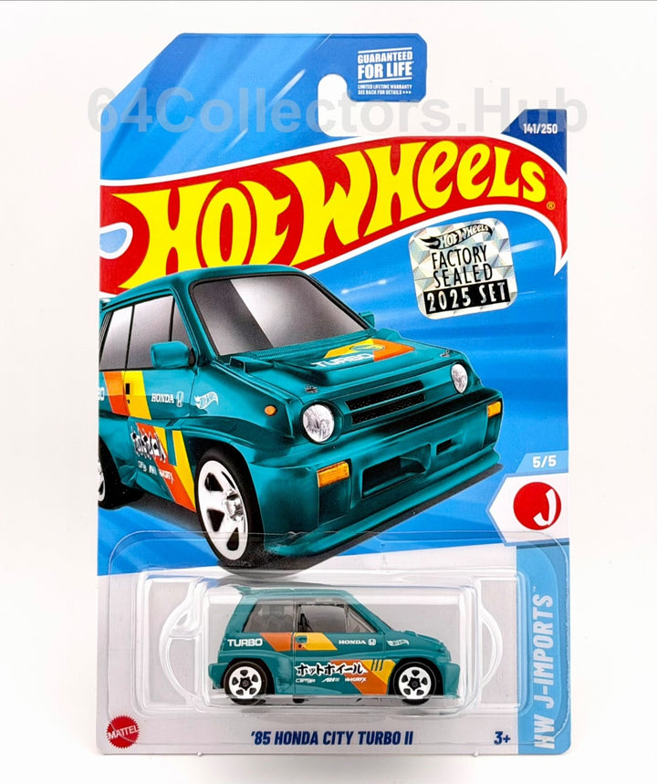 Hot Wheels Treasure Hunt - ’85 Honda City Turbo II - Factory Sealed 2025 Set