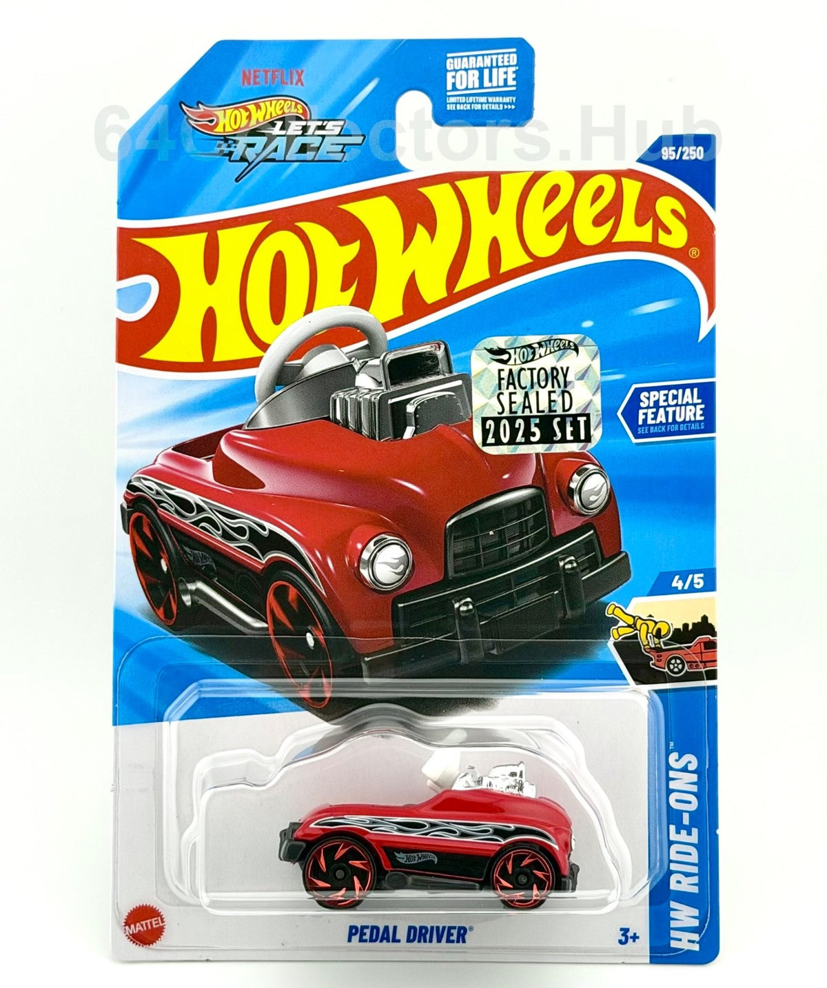 Hot Wheels Treasure Hunt - Pedal Driver - Factory Sealed 2025 Set