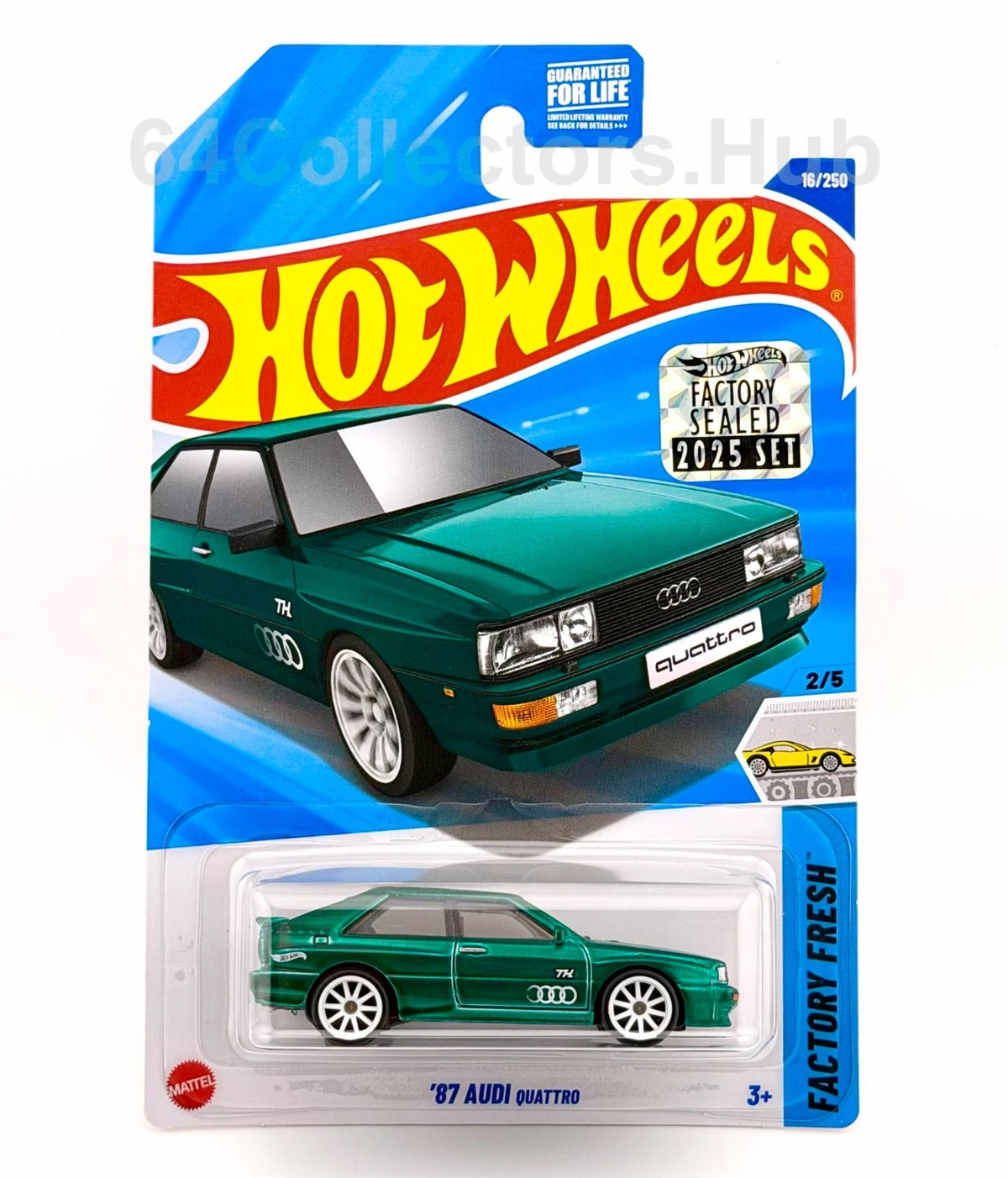 Hot Wheels Super Treasure Hunt STH - ‘87 Audi Quattro - Factory Sealed 2025 Set