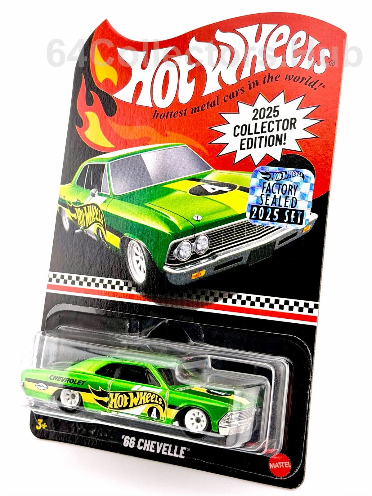 Hot Wheels ‘66 Chevelle - Collector Edition - Limited Factory Sealed Set 2025