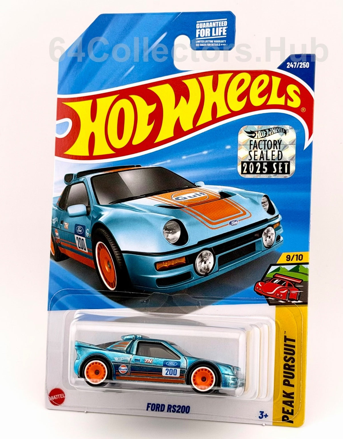 Hot Wheels Super Treasure Hunt STH - Ford RS200 - Factory Sealed 2025 Set