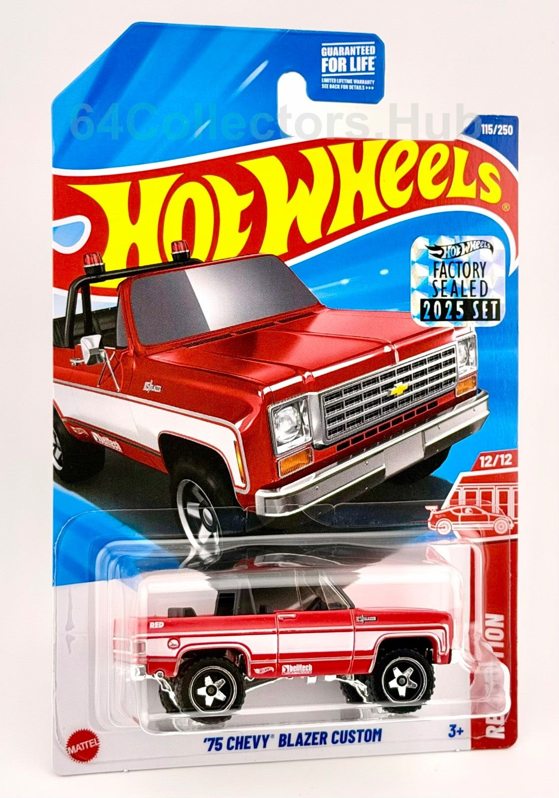 Hot Wheels Target/ Red Edition - ’75 Chevy Blazer Custom - Factory Sealed 2025
